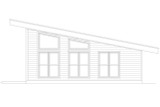 Contemporary House Plan - Timber Overlook 48937 - Right Exterior
