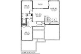 Tuscan House Plan - 48954 - Basement Floor Plan
