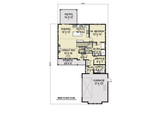 Farmhouse House Plan - 48967 - 1st Floor Plan