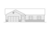 Traditional House Plan - 49021 - Front Exterior