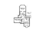 Secondary Image - European House Plan - Montpellier 49079 - 2nd Floor Plan