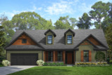 Craftsman House Plan - 49175 - Front Exterior