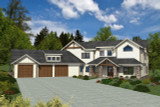 Craftsman House Plan - 49275 - Front Exterior