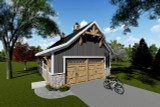 Craftsman House Plan - 49286 - Front Exterior
