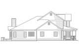 Country House Plan - Morgan 49310 - Left Exterior