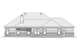 Secondary Image - Ranch House Plan - Cascades 49331 - Rear Exterior