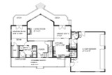 Country House Plan - 49352 - 1st Floor Plan