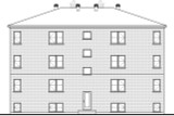 Modern House Plan - Robusta 49466 - Rear Exterior