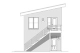 Contemporary House Plan - Little Dover 49490 - Left Exterior