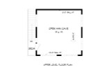 Secondary Image - Contemporary House Plan - Little Dover 49490 - 2nd Floor Plan