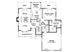 Country House Plan - Birmingham 49627 - 1st Floor Plan