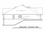 Traditional House Plan - Georgetown Showcase 49775 - Left Exterior