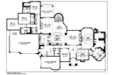Tuscan House Plan - 49805 - 1st Floor Plan