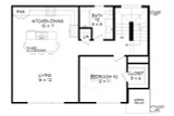Contemporary House Plan - Stones River 2.5 49906 - 2nd Floor Plan