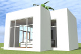 Secondary Image - Modern House Plan - Mango 49909 - Right Exterior