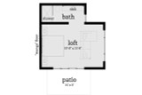 Modern House Plan - Mango 49909 - 1st Floor Plan