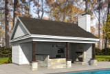 Traditional House Plan - 50042 - Front Exterior