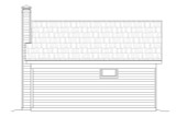 Traditional House Plan - 50042 - Rear Exterior
