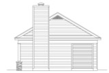 Traditional House Plan - 50042 - Right Exterior