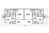 Craftsman House Plan - Archwood 50196 - 1st Floor Plan