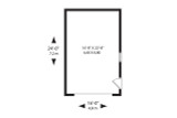 Traditional House Plan - Colonial Bay 1 50229 - 1st Floor Plan