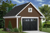 Traditional House Plan - Colonial Bay 1 50229 - Front Exterior