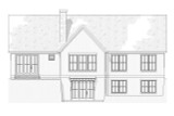 Farmhouse House Plan - Maricel 50242 - Rear Exterior