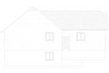 Cottage House Plan - Sylva 50379 - Left Exterior