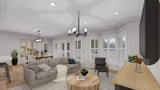 Cottage House Plan - Sylva 50379 - Family Room