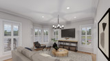 Cottage House Plan - Sylva 50379 - Family Room