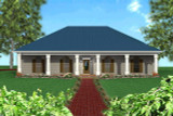 Southern House Plan - 50530 - Front Exterior