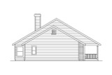 Ranch House Plan - Alpine 50575 - Left Exterior