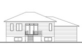 Secondary Image - Ranch House Plan - Camille 2 50595 - Rear Exterior