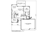 Traditional House Plan - 50600 - 1st Floor Plan