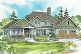 Craftsman House Plan - Etheridge 50694 - Front Exterior