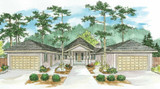 Southwest House Plan - Sonora 50711 - Front Exterior