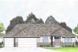 Traditional House Plan - 50745 - Front Exterior