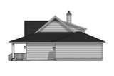 Farmhouse House Plan - 50776 - Right Exterior