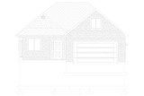 Cottage House Plan - Allison 50777 - Front Exterior