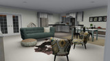 Cottage House Plan - Allison 50777 - Living Room