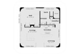 Modern House Plan - Sheridan 50787 - 1st Floor Plan