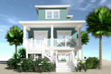 Cape Cod House Plan - Owner 50880 - Front Exterior