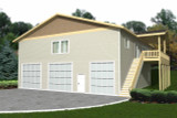 Craftsman House Plan - 51024 - Front Exterior