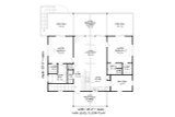 Lodge Style House Plan - Hocking Hills 51141 - 1st Floor Plan