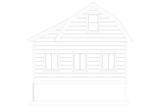 Country House Plan - Sherry 51151 - Rear Exterior