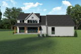 Farmhouse House Plan - 51182 - Rear Exterior