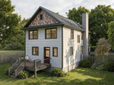 Country House Plan - 51220 - Rear Exterior