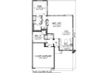 Ranch House Plan - 51301 - 1st Floor Plan