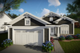 Ranch House Plan - 51301 - Front Exterior