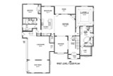 European House Plan - 51317 - 1st Floor Plan